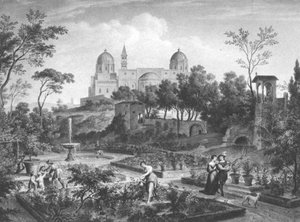 Roman Landscape by Joseph Anton Koch